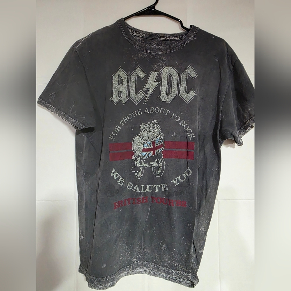 ACDC Mens British Tour Shirt.